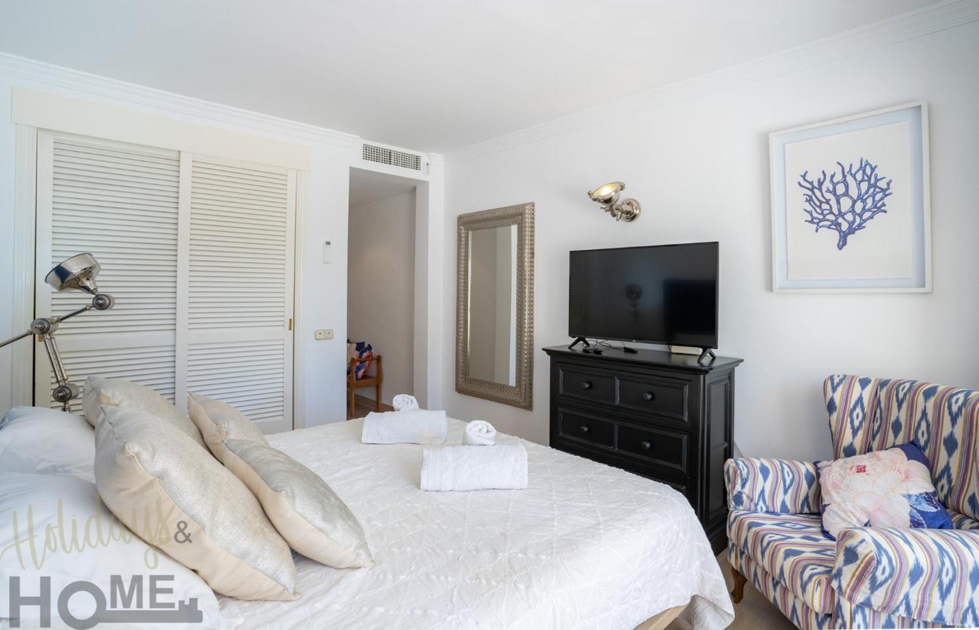 Hacienda Playa Elviria 300 M Playa,jardin , 2 Hab ,marbella Appartamento *