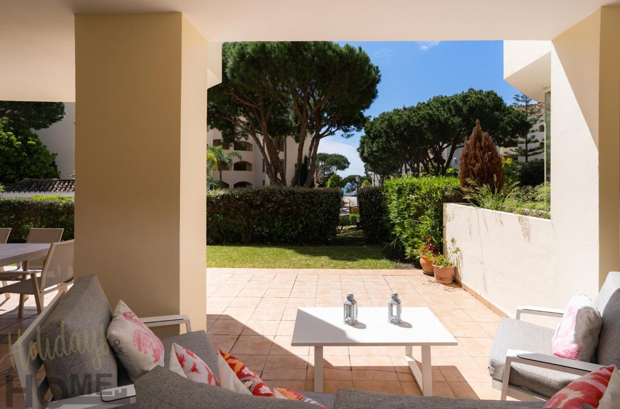Hacienda Playa Elviria 300 M Playa,jardin , 2 Hab ,marbella * Marbellac