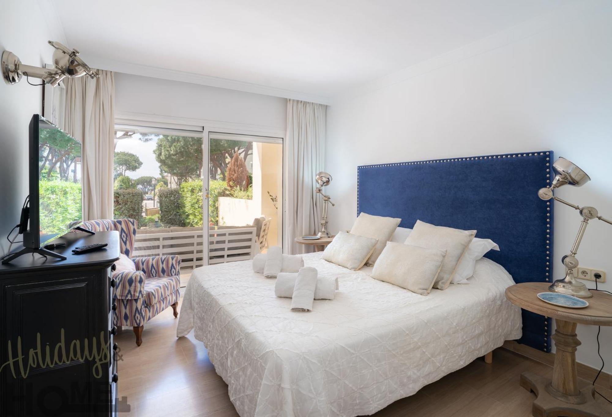 Hacienda Playa Elviria 300 M Playa,jardin , 2 Hab ,marbella Appartamento *