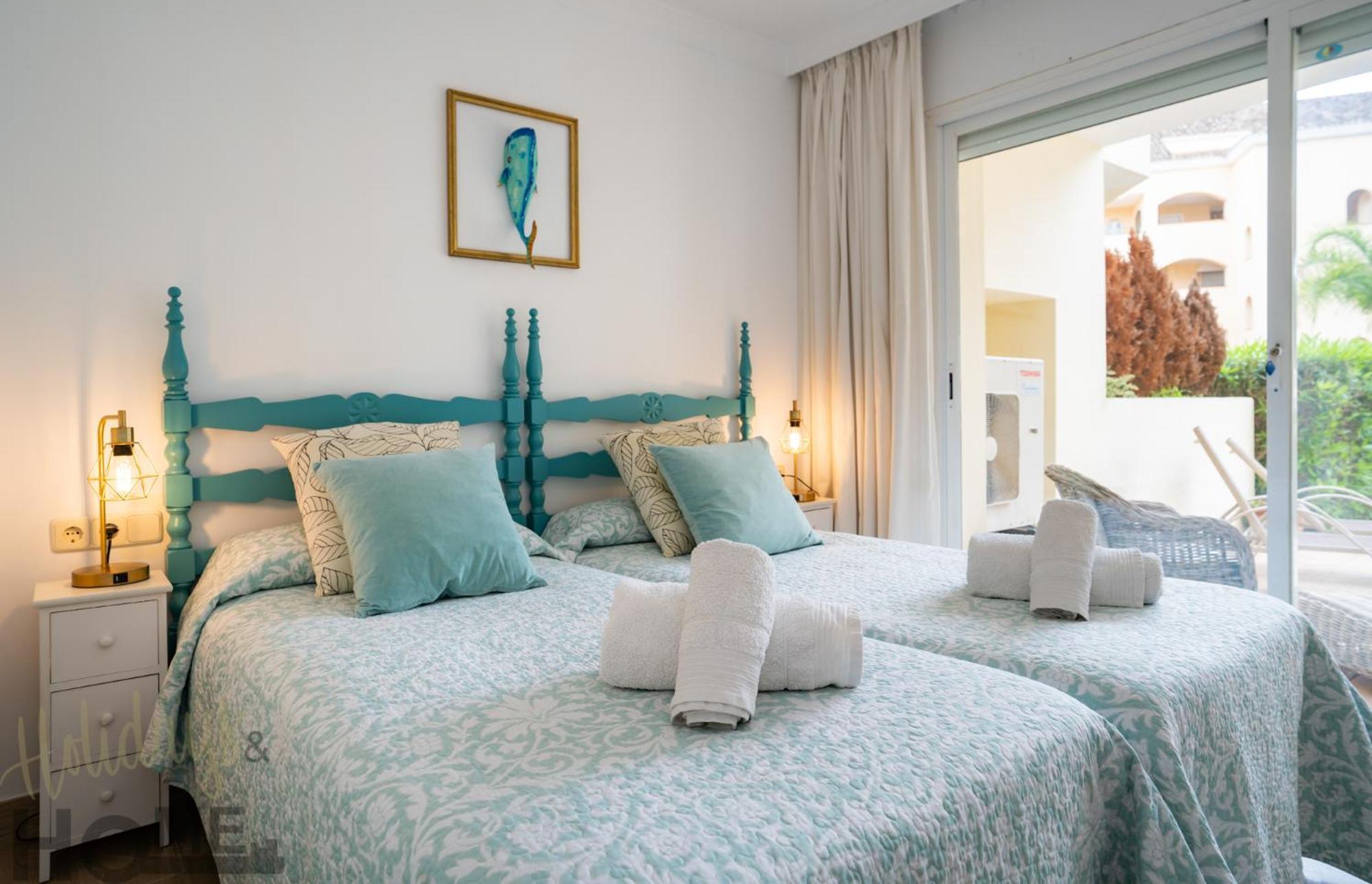 Hacienda Playa Elviria 300 M Playa,jardin , 2 Hab ,marbella Appartement *