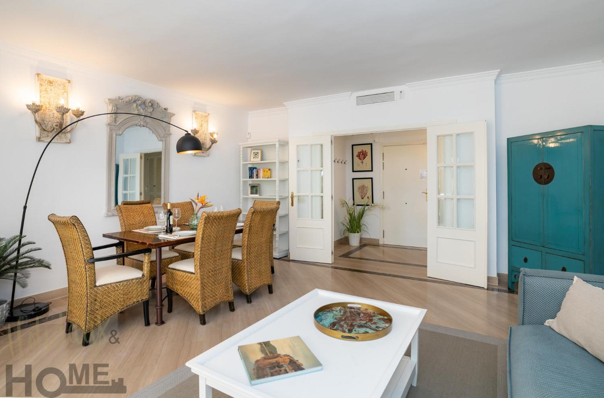 Hacienda Playa Elviria 300 M Playa,jardin , 2 Hab ,marbella Appartamento